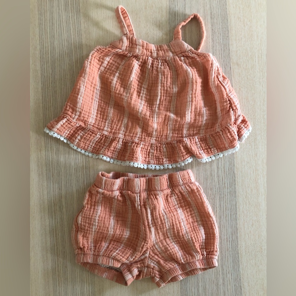 Little planet by carters short and tank Set